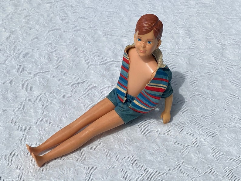 Vintage Ricky Doll 1090 in Original Beach Clothes Skipper Etsy