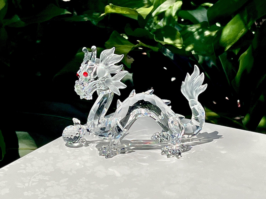 Vintage Swarovski Crystal Dragon 1997 Annual Edition Figurine - Etsy