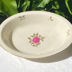 Vintage Lenox Rhodora 9 Inch Oval Vegetable Bowl
