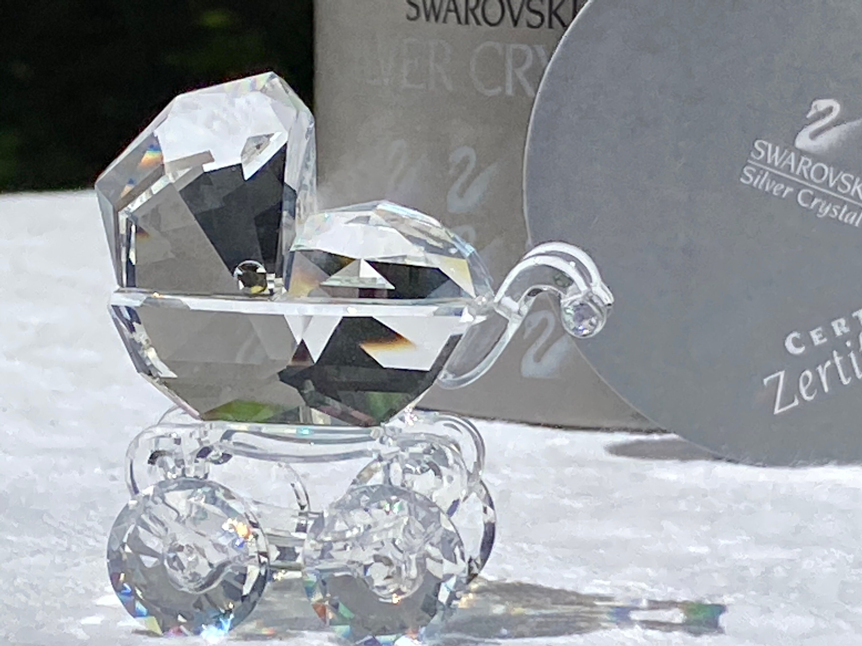 swarovski baby carriage