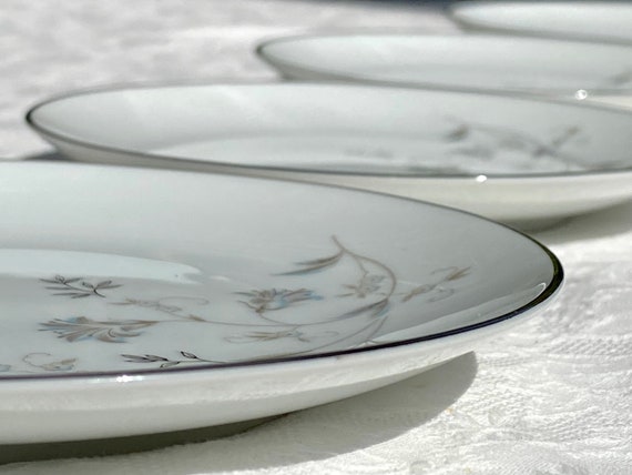 Vintage Noritake Valerie Set of Four Bread Plates Noritake 5812 - Etsy