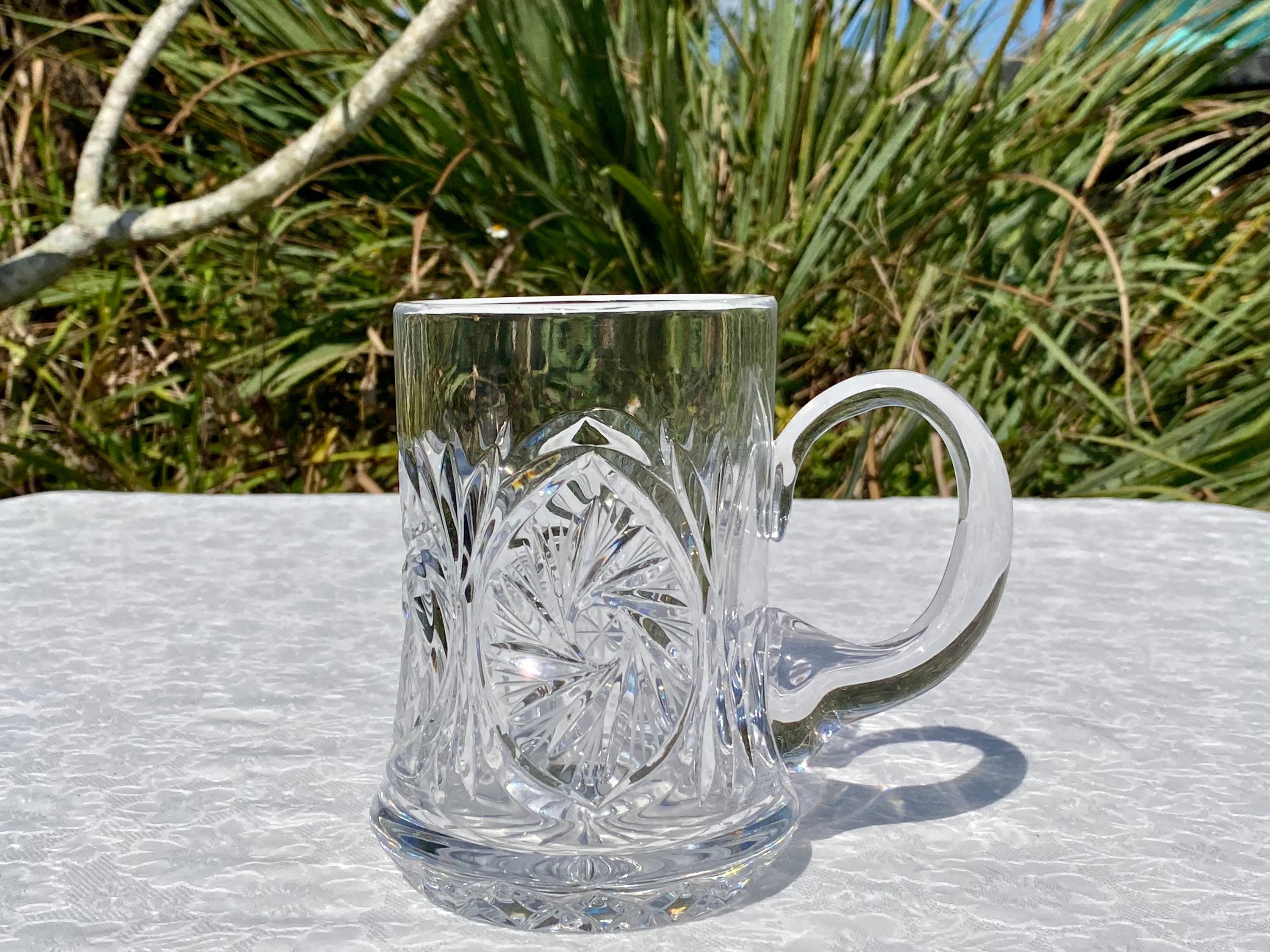 CRYSTAL TEA/COFFEE SET - SPT COLLECTION 200ml - Bohemia Crystal - Original  crystal from Czech Republic.