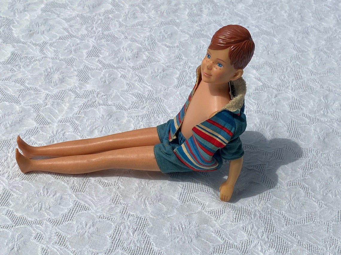 Vintage Ricky Doll 1090 in Original Beach Clothes Skipper Etsy