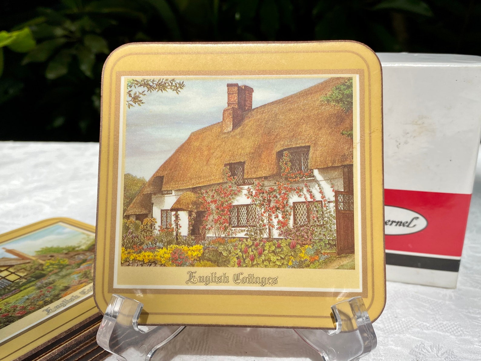 Pimpernel English Cottages Vintage Coasters Set of Six Etsy