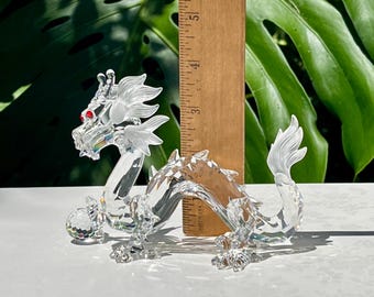Vintage Swarovski Crystal Dragon 1997 Annual Edition Figurine - Etsy