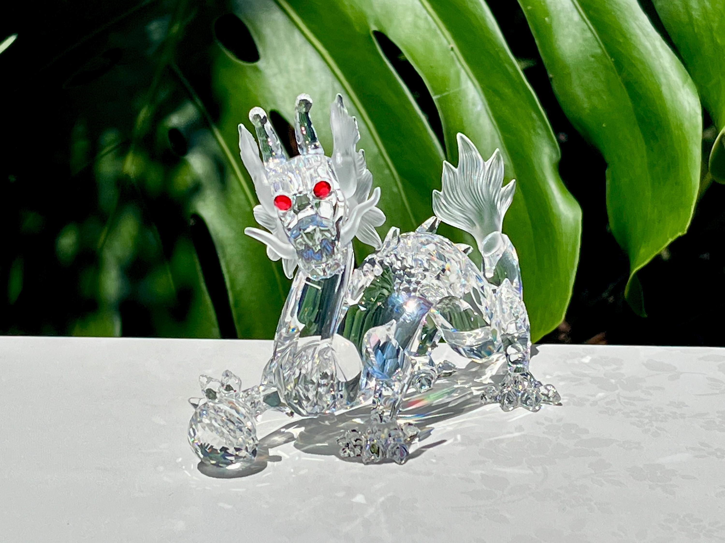 Vintage Swarovski Crystal Dragon 1997 Annual Edition Figurine - Etsy