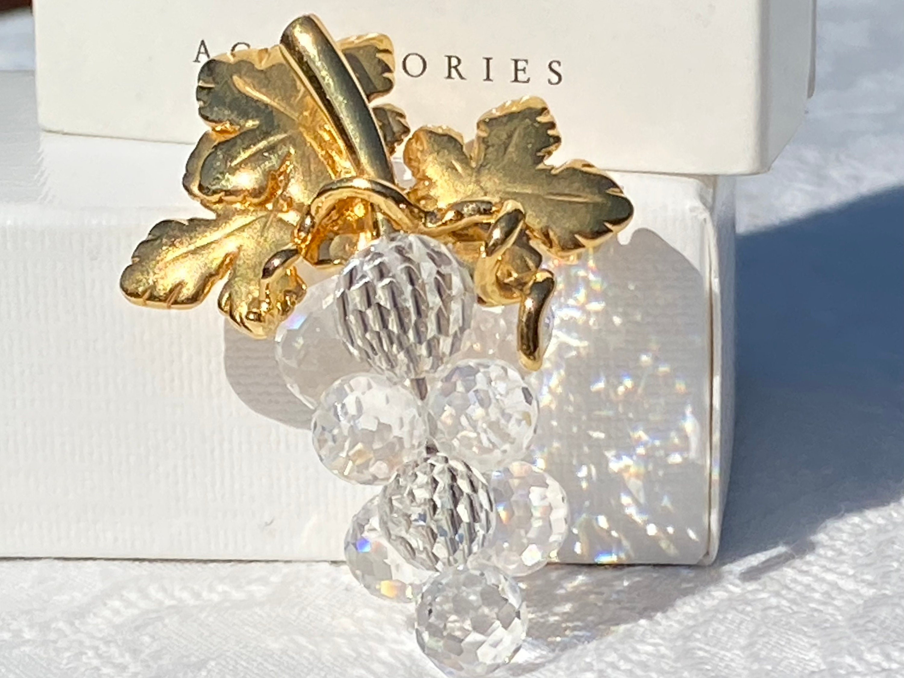 Swarovski crystal deals brooch