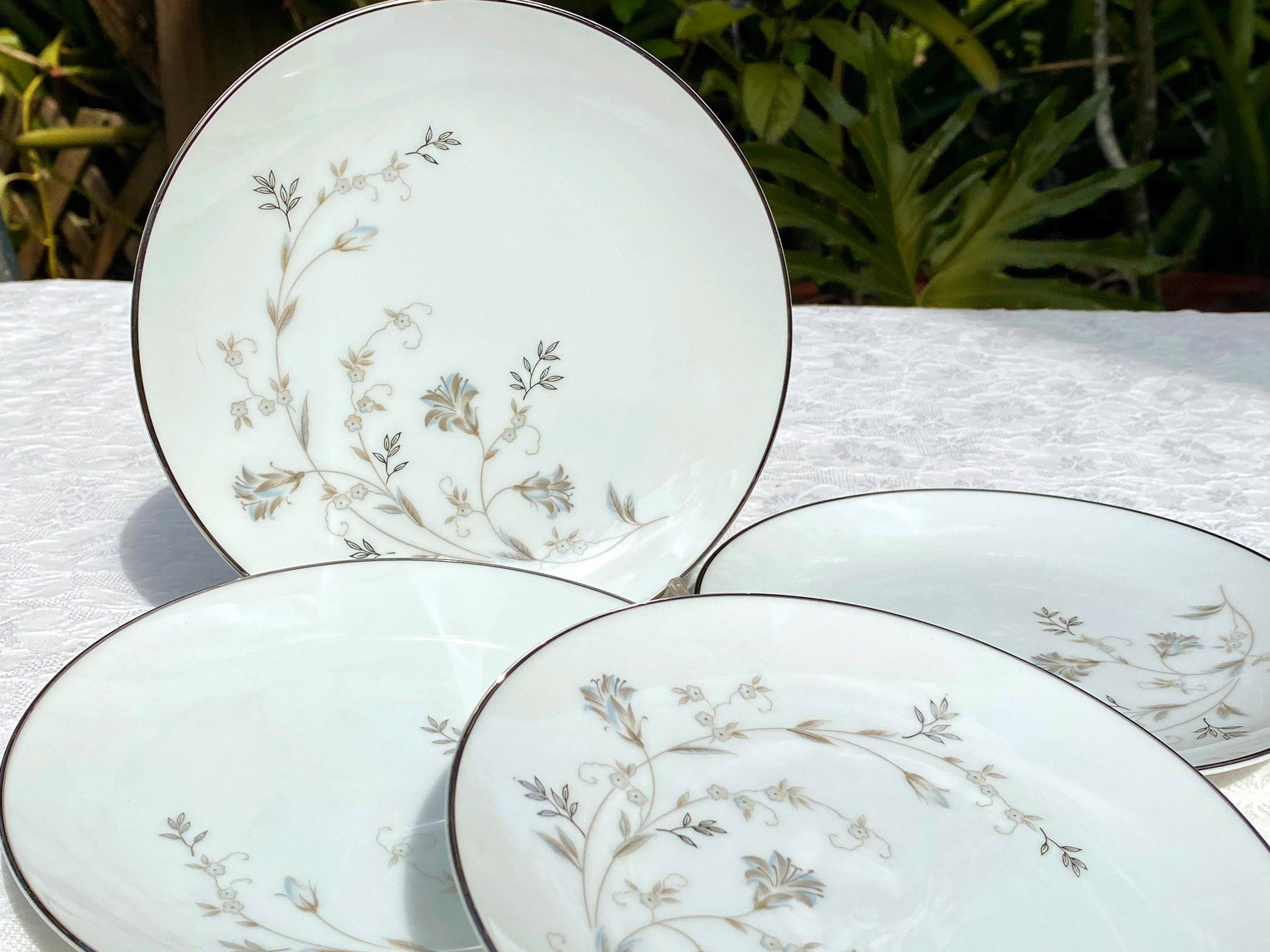 Vintage Noritake Valerie Set of Four Bread Plates Noritake 5812 - Etsy
