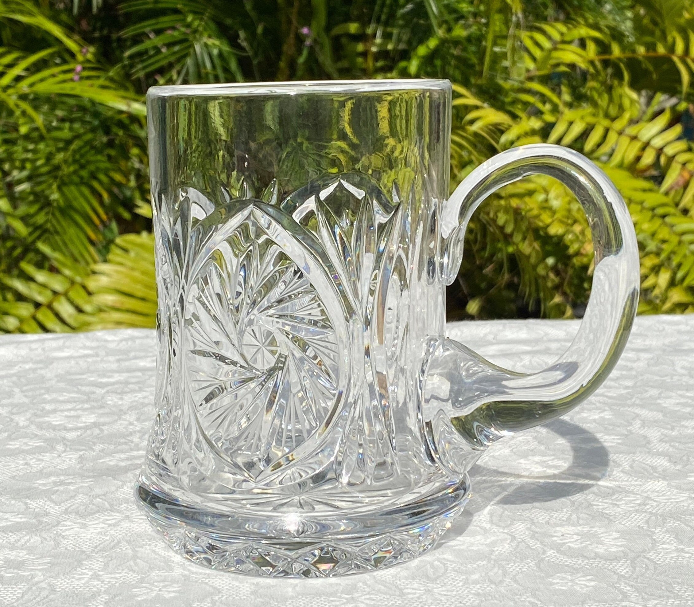 Bohemia Crystal Crystalex Tankard / Beer Mug One Pint Etsy