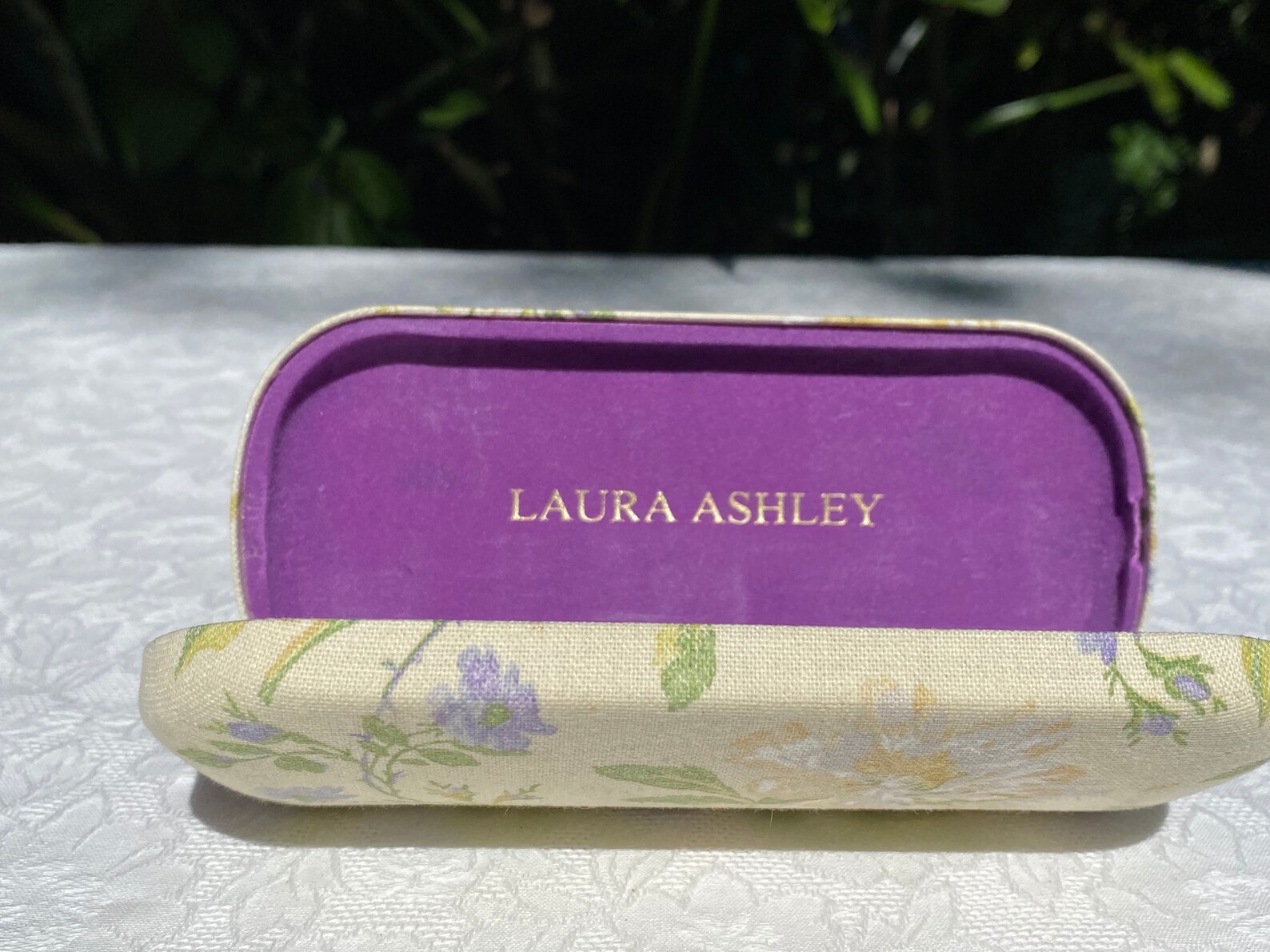 Vintage Eye Glass Cases Laura Ashley and Anne Klein Hard Etsy