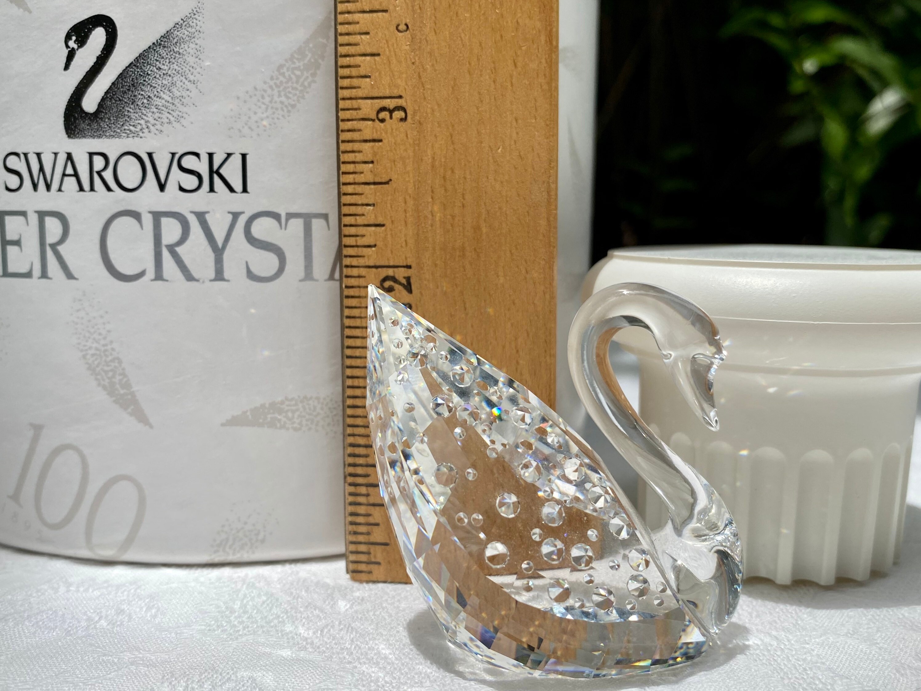 Vintage Swarovski Crystal Centenary Edition Centennial Swan With