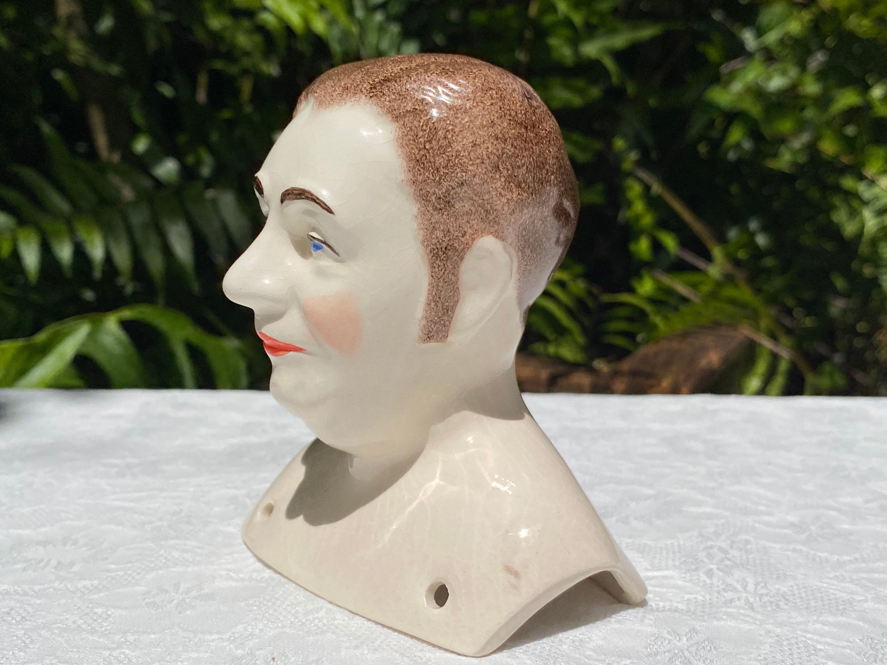 Magge Head Kane Vintage Porcelain Doll Head 1971 - Etsy