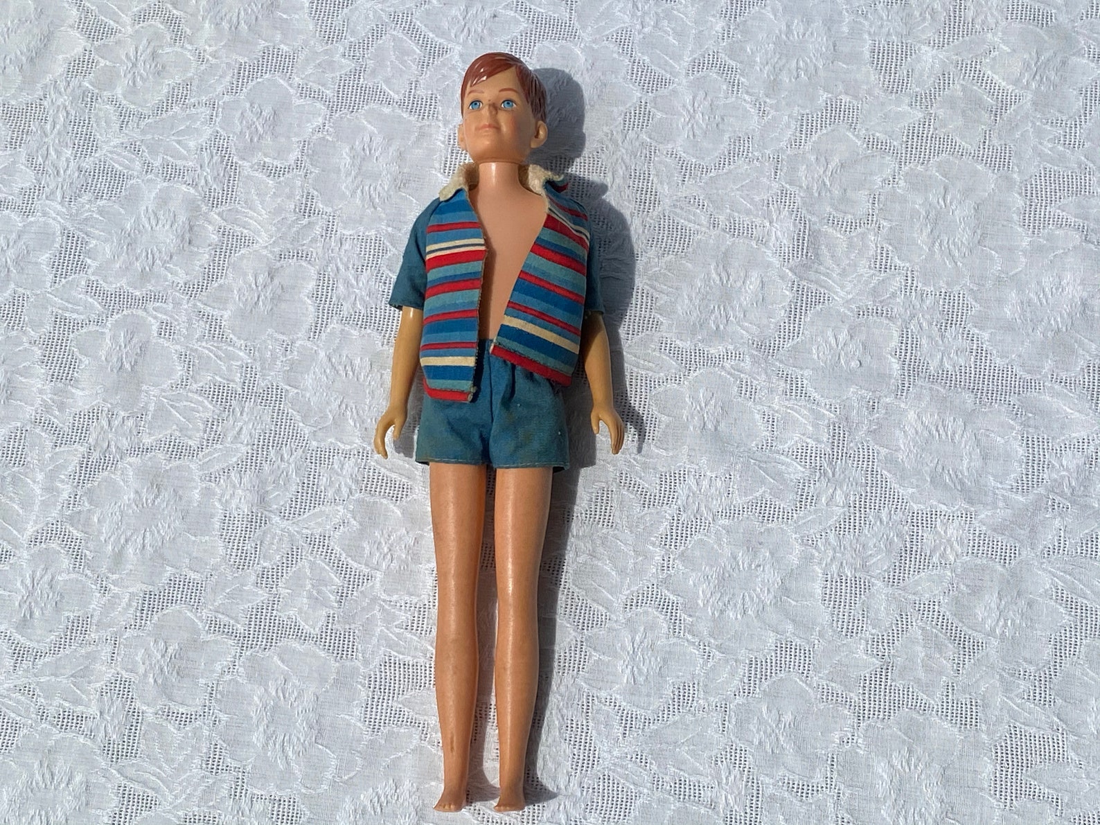 Vintage Ricky Doll 1090 in Original Beach Clothes Skipper Etsy