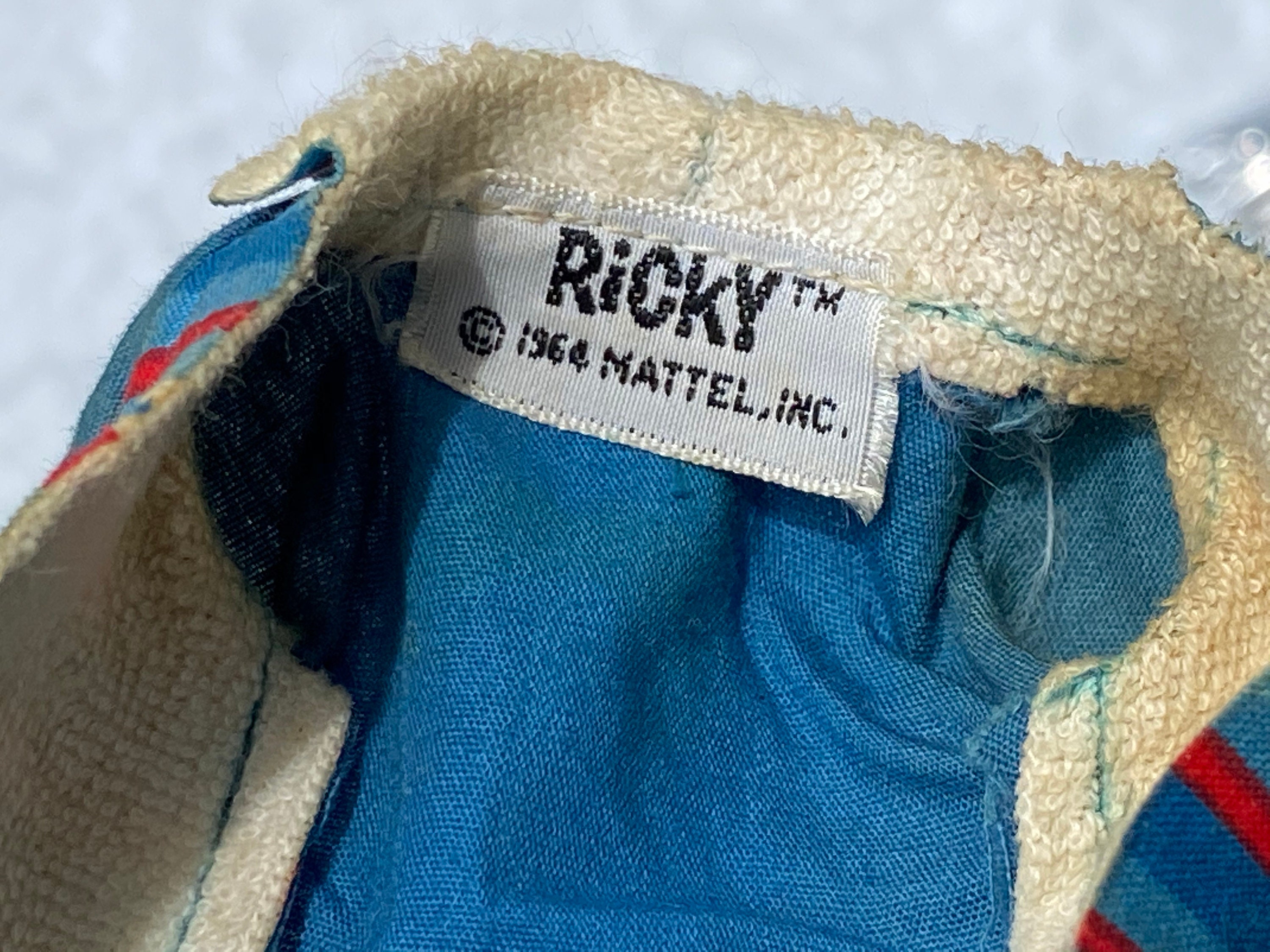 Vintage Ricky Doll 1090 in Original Beach Clothes Skipper | Etsy