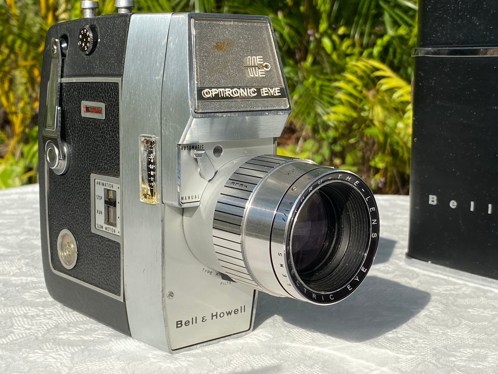 Bell & Howell 8mm Movie Camera With Original Leather Case Etsy