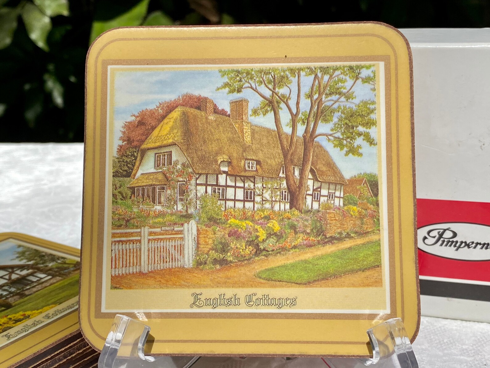 Pimpernel English Cottages Vintage Coasters Set of Six Etsy
