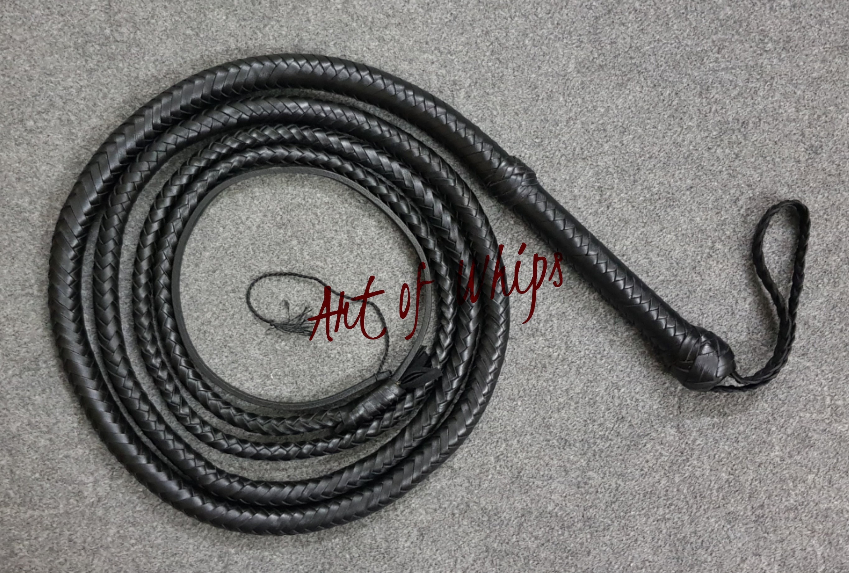 Leather Bullwhips for sale Only 3 left at 65