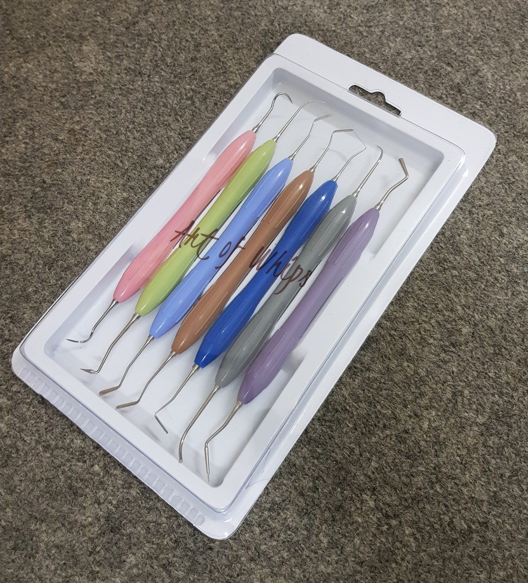 Set De 6 Instruments Dentaires Pour Composites Et Restaurations - Neuf - Marque Medspo