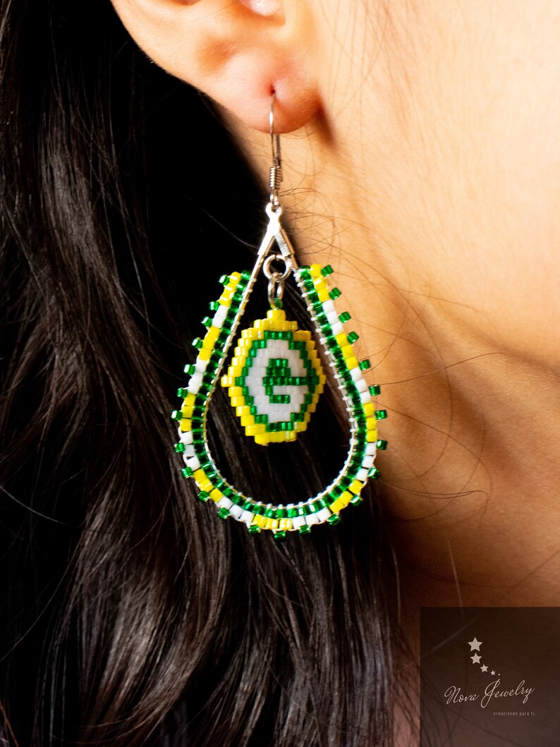 Green Bay Packers Earrings