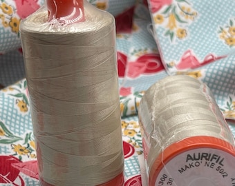 Aurifil #2310 (cream blender), 50 Weight