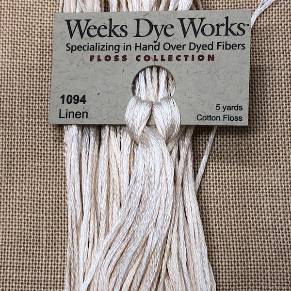 Linen, Weeks Dye Works