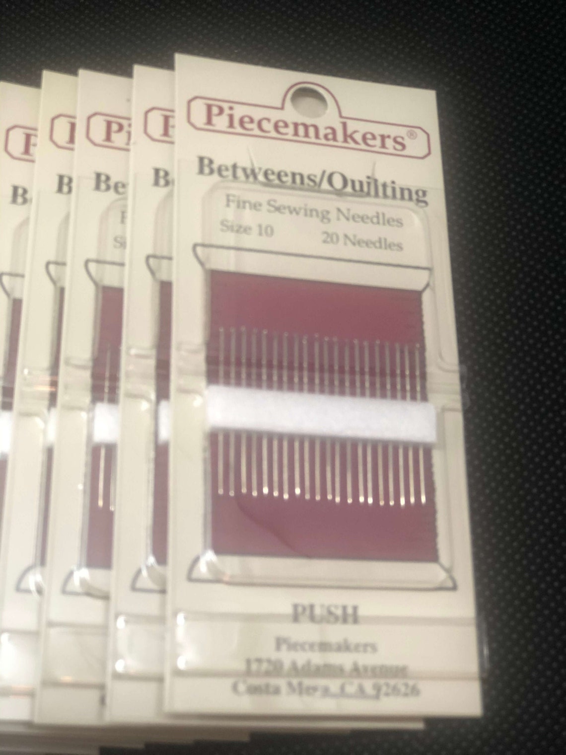 Piecemakers Betweens/Quilting Needles Sizes 8 10 & 12 Etsy
