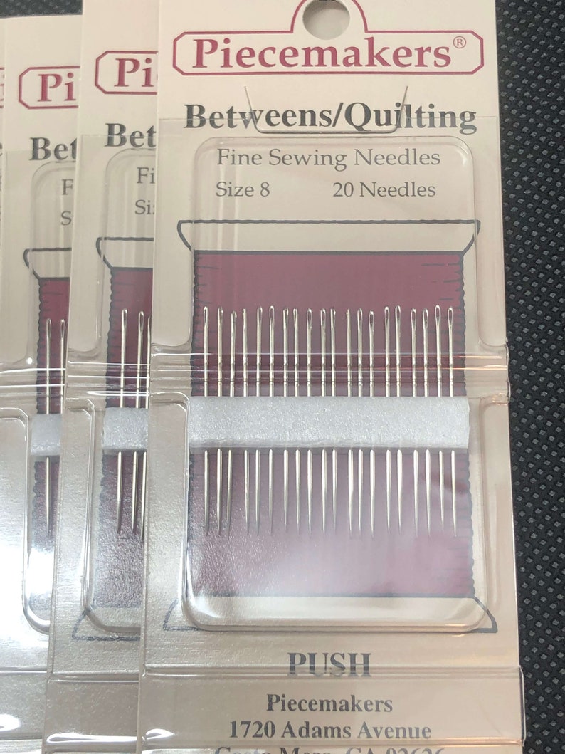 Piecemakers Betweens/quilting Needles Etsy