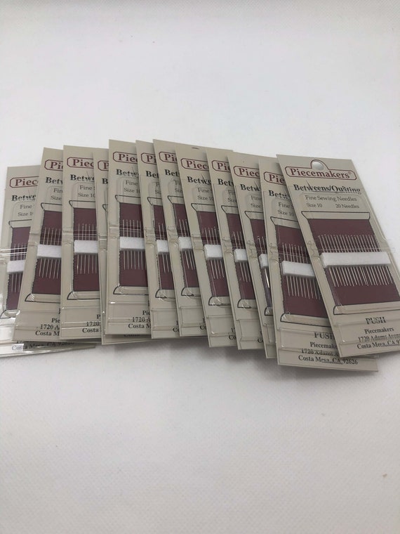 Piecemakers Betweens/Quilting / Size 9, 20 Needles