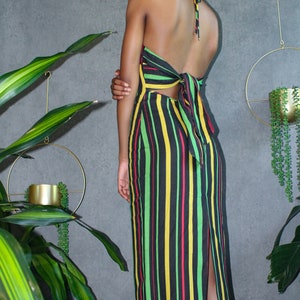 Striped Linen Dress image 2