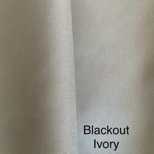 Blackout Sidelight Curtain 24&quot; Wide, Insulating Sidelight Curtains (Single Panel)
