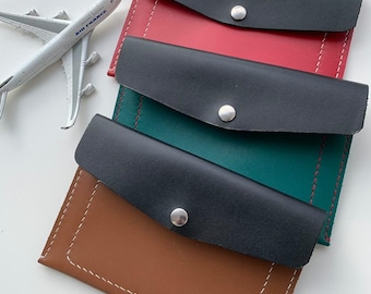 Leather passport cases