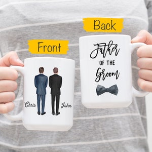 Father Of The Groom Mug, Father Of The Groom Gift, Personalized Wedding Gift for Father, Personalized Father Wedding Gift, Father Groom Mug