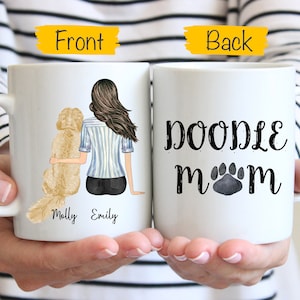 Personalized Doodle Mom Mug, Doodle Mom Mug, Golden Doodle Lover, Golden Doodle Mug, Doodle Owner Gift, Golden doodle mom, Doodle Lover Mug