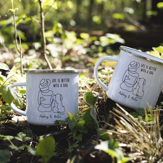 10-12 oz dog mom coffee mug Dog Mom Ceramic Mug main image 0
