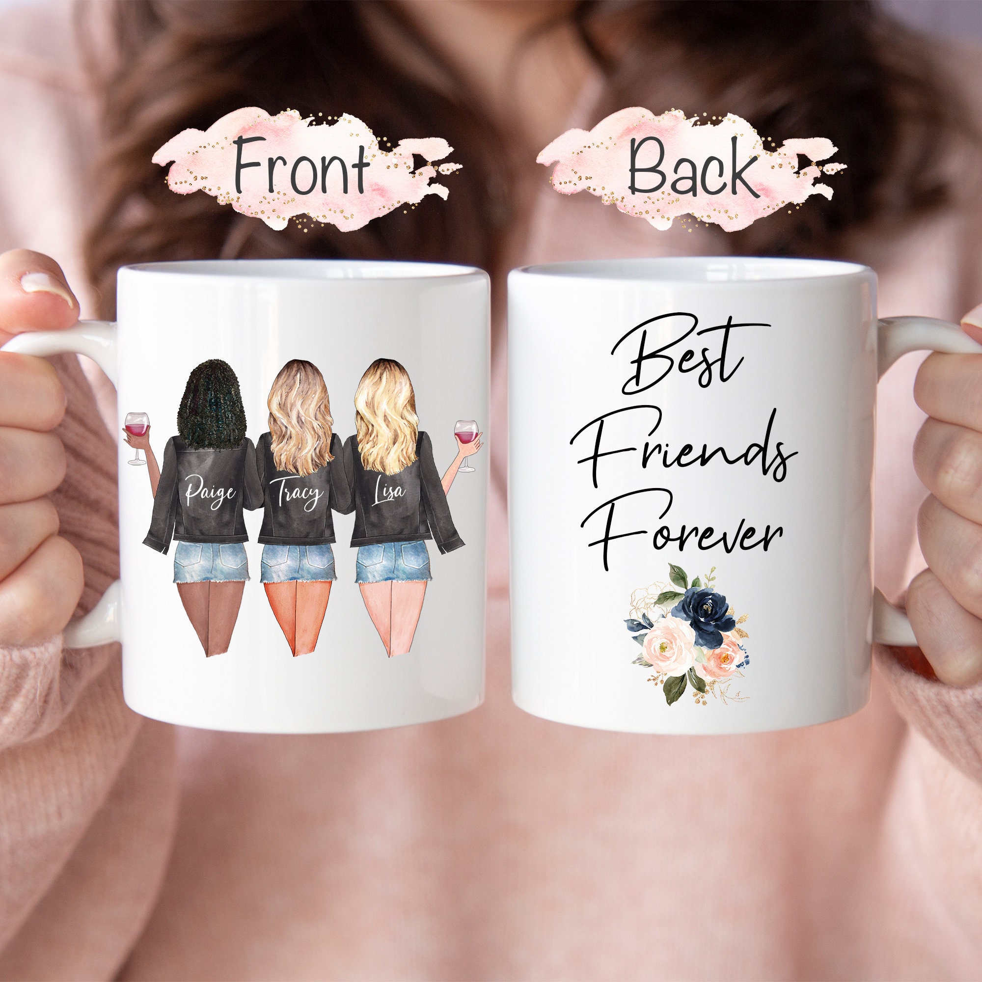 Best Friends Mug  Savvy Custom Gifts