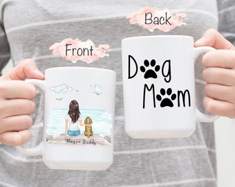 Dog Mom Mug, Personalized Dog Mug, Dog Mother Gift, Dog Lover Gift, Dog Lovers Coffee Cup, Custom Dog Mug, Dog Mom Cup, Dog Owner Cup