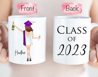Graduation Gift, Custom Grad Mug, Graduation Gift For Her, Senior Graduation Gift, Graduation Mug, College Graduate, Personalized Graduation