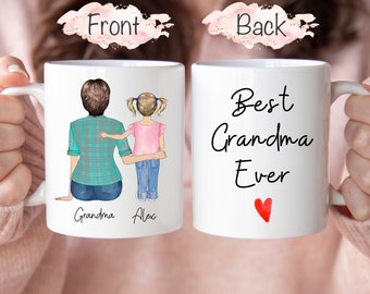 Personalized Grandma Mug, Gift For Grandma, Great Grandparent Gift, Grandma Grandkids, Gift For Nana, Custom grandma Mug, Mother's Day Gift