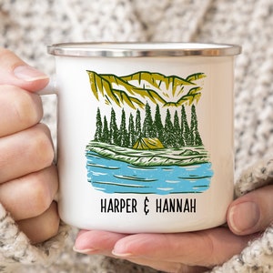 Natur ruft Becher, Freunde Camp Becher, Camp Geschenk, Freund Wandern Becher, Camping Becher, Wanderer Geschenk, Lagerfeuer Becher, Abenteuer Becher, Camping Geschenk