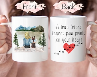 Dog Mom Mug, Personalized Dog Mug, Dog Mother Gift, Mother's Day Mug, Dog Lovers Coffee Cup, Custom Dog Mug, Dog Mom Cup, Mother's Day Gift
