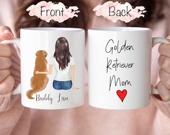 Golden Retriever Mom Mug, Golden Retriever Mug, Golden Mom, Golden Lover, Dog Lover Gifts, Dog Mug, Dog Mom Gift, Dog Mom Mug