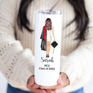 Class of 2023 Graduation Tumbler, Personalized Graduation Travel Mug, Graduation Gift, Senior Graduation, Graduation 20oz Skinny Tumbler