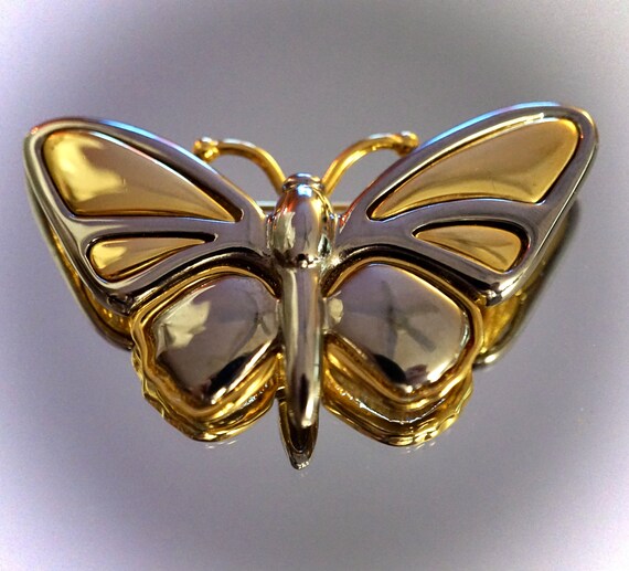 Vintage 1990’s Liz Claiborne Butterfly Pin/Pendant - image 7