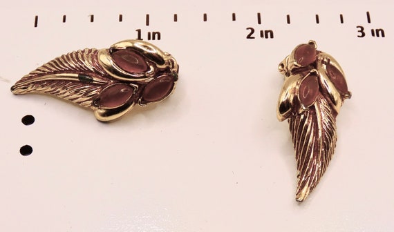 FLORENZA Vintage Necklace, Brooch & Earring Parur… - image 3