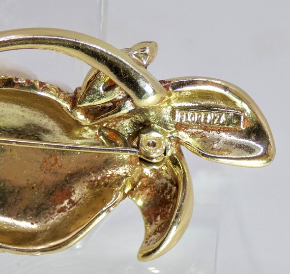 FLORENZA Vintage Necklace, Brooch & Earring Parur… - image 8