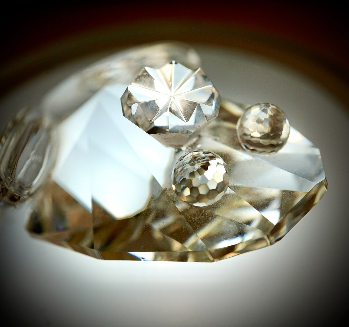 Swarovski Lead Crystal Retired Piece the Frog Prince 1984 Etsy