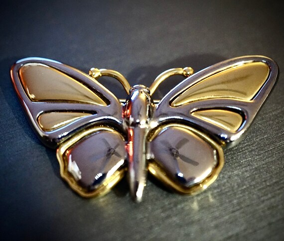 Vintage 1990’s Liz Claiborne Butterfly Pin/Pendant - image 5