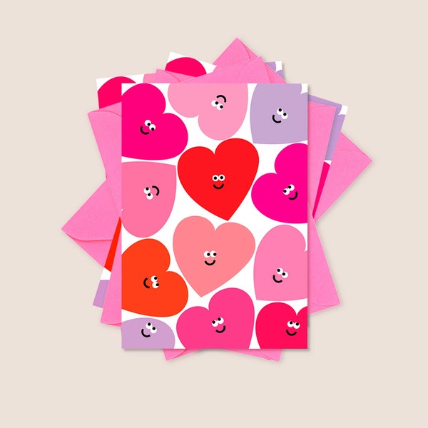Multipack Valentine Cards Etsy