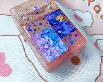 sailor moon cigarette case Pre-order! Anime Style Cigarette Case, Smoker's Gift, Kawaii Aesthetics, Glitter Cigarette Case, Gift Idea, Mouthpiece sailor moon cigarette case Pre-order! Anime Style Cigarette Case, Smoker's Gift, Kawaii Aesthetics, Glitter Cigarette Case, Gift Idea, Mouthpiece