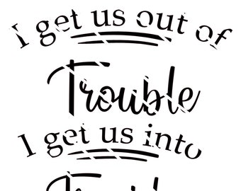 Download Trouble svg | Etsy